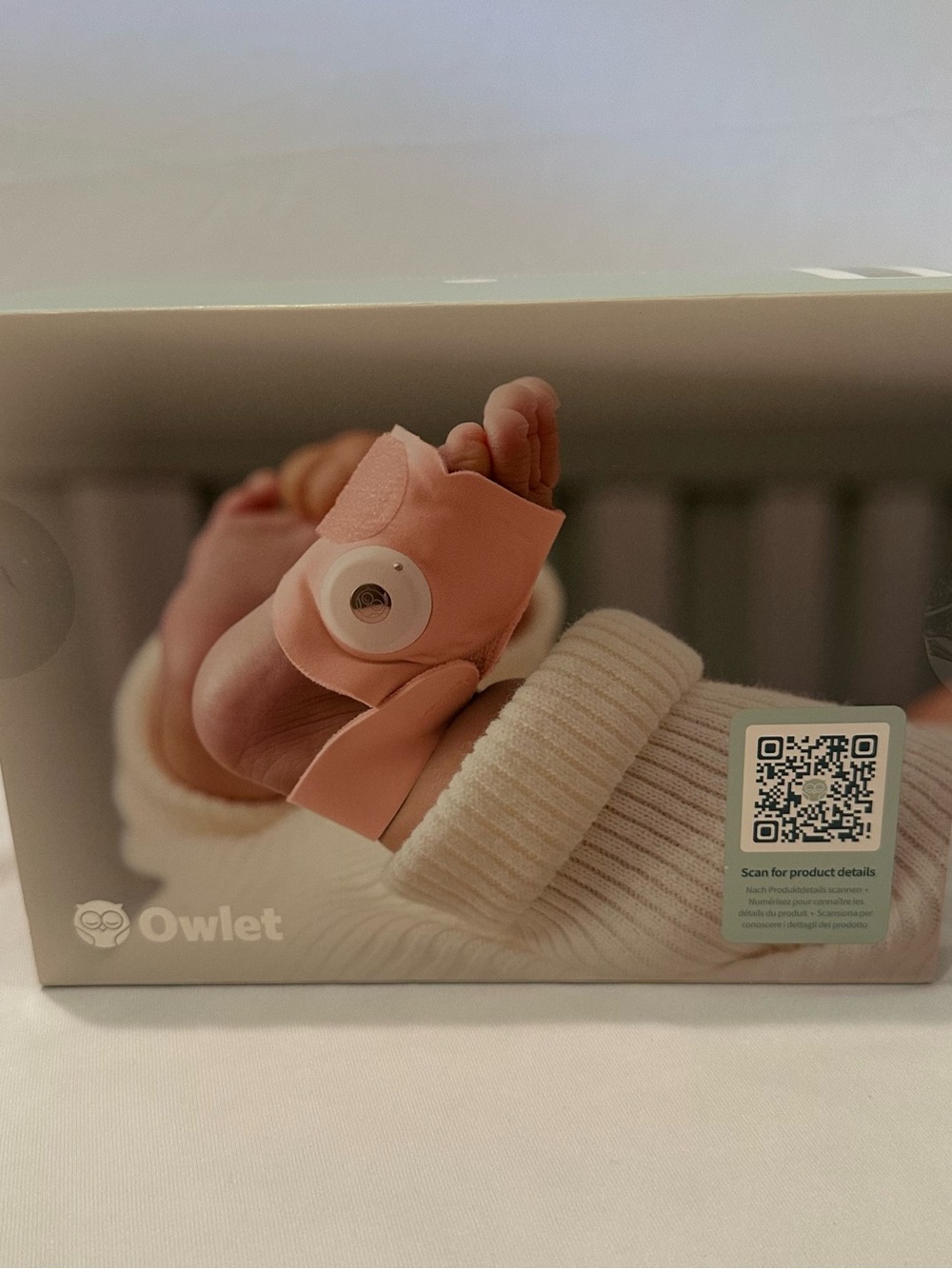 Owlet Smart Sock Baby Monitor - Pink